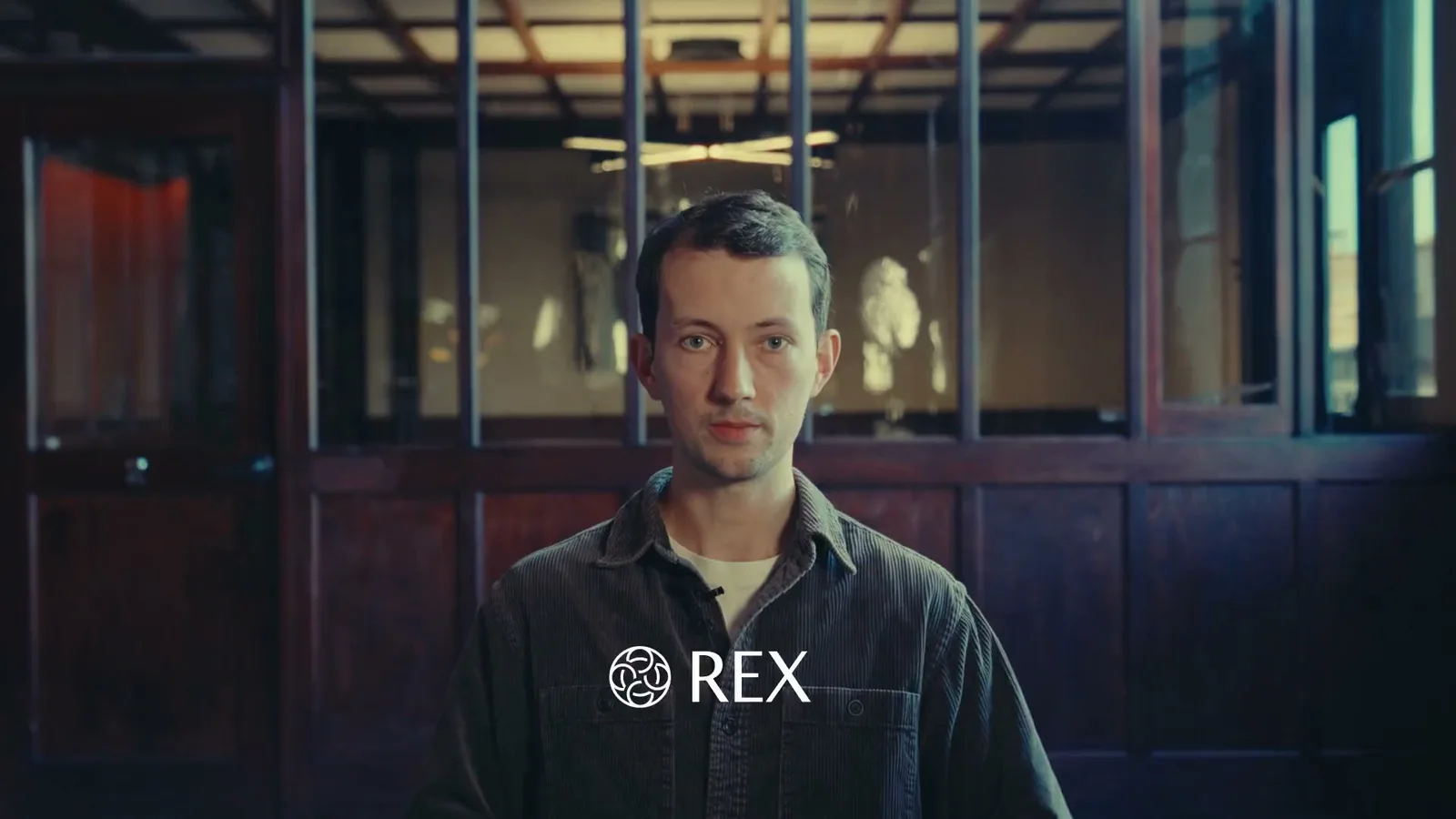 Merlin Kafka introducing Rex in the launch film